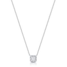 This Gold Octagon Diamond Necklace features diamonds set in 14k White Gold. Sold as a single Gold 1.62 grams Diamond 0.32 cts Flat Back Earrings, Solid Gold Earrings, Loop Earrings, Pinky Ring, Lariat Necklace, Gemstone Bracelets, Diamond Bracelets, Chain Earrings, Link Bracelets