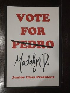 Campaign Signs School, Poster For Class Representative, Sga Poster Ideas Secretary, Student Government Posters High Schools, Funny Stuco Campaign Posters, School Campaign Posters Ideas, Class Campaign Posters, Campaign Ideas Student Council