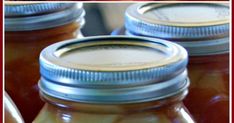 several jars filled with different types of food in each jar and the words, how to make homemade apple cider from scratch