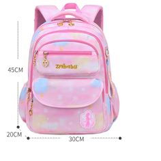 Brand Name: weysforOrigin: CN(Origin)Main Material: NylonClosure Type: zipperType: BackpackItem Weight: 0.7kgMaterial Composition: NylonItem Height: 45cmPattern Type: CartoonModel Number: 20911AGender: GirlsItem Width: 20cmItem Length: 30cmItem Type: School Bags Princess Backpack, Kawaii Bags, Girl Backpacks School, Satchel Backpack, Kids' Bag, Backpack Pattern, Coban, Childrens Backpacks, School Bags For Girls