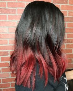 Dip dyed auburn hair Dyed Auburn Hair, Auburn Hair Color Ideas, Auburn Hair Color, Kids Haircuts, Dipped Hair, Dyed Hair Pastel, Dip Dye Hair, Dye Hair, Red Brown Hair