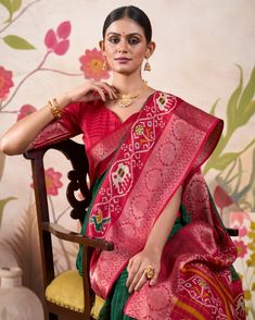 🌷 Unveiling our enchanting Saree Collection! 🌷 When the timeless allure of Chex meets the vibrant elegance of Patola, magic truly unfolds. Elevate your wardrobe with these stunning sarees that blend tradition and style effortlessly. Discover your perfect drape today! #SareeLove #FashionMagic #EthnicElegance #SareeGoals #CulturalChic #StyleInspiration #VibrantTradition #CelebrateHeritage #weareffortlessly ▪️Catalogue : RAJVANSH ▪️Saree Saree Fabric : Tussar Chex Saree Work : Patola Print Wi... Check Saree