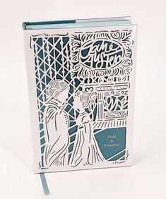 a book with an intricate design on the front and back cover that reads, pride proclaims