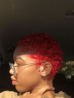 Streetwear Tiktok, Hair Ideas For Women, Short Red Hair, Short Sassy Hair