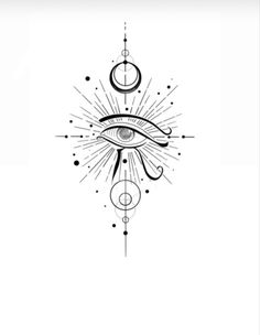 an all seeing eye tattoo design