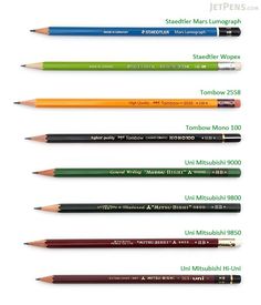 the different colored pencils are lined up in order to be used for their names