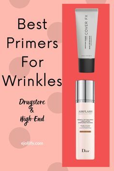 Best Face Primer, Best Primers, Best Makeup Primer, Hide Wrinkles, Makeup Over 50, Makeup Tips For Older Women, Makeup For Older Women, Best Primer, Best Drugstore Makeup