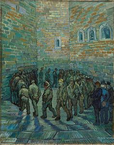 La ronda de los presos de Vincent Van Gogh فنسنت فان جوخ, Art Vincent Van Gogh, Vincent Willem Van Gogh, Vincent Van Gogh Art, Vincent Van Gogh Paintings, Gustave Dore, Arte Van Gogh, Van Gogh Paintings, Art Van