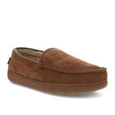 Head to the home office, grocery store, or just to the coffee pot in true comfort with the Levi's Fields slippers. Of course, they’ll keep your feet warm and relaxed with their breathable faux shearling lining and memory foam support, but these slippers will help you keep focused thanks to their loafer design. It can be tricky to keep your head in the game when home is just so homey, that’s why going for a slipper with a little more structure will help you hustle through the workday while still Venetian House, Shoe Slippers, Mens Moccasin Slippers, House Shoes Slippers, Shoe Warehouse, Branded Shoes For Men, Slippers Online, Closed Toe Shoes, Round Toe Heels