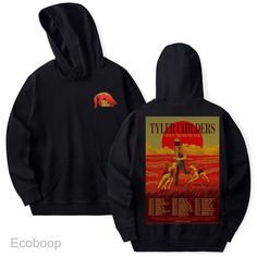 Tyler Childers Send In The Hounds Tour 2022 Hoodie Fall Concert Hoodie With Letter Print, Fall Band Merch Hoodie With Letter Print, Pop Culture Hooded Sweatshirt For Fall, Fall Hoodie With Letter Print Band Merch, Fall Concert Hoodie Sweatshirt, Band Merch Hoodie For Fall Fan Merchandise, Hip Hop Hoodie For Fall Fan Merchandise, Band Merch Hoodie For Fall, Pop Culture Hoodie Sweatshirt For Fall