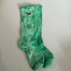 Authentic Green Nike Socks. Never Used. Nike Socks, Nike Green, Birthday Wishlist, Dark Green, Nike Women, Lab, Socks, Adidas, Nike