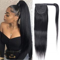 West Kiss 100% Human Hair Extensions 14-24inch Ponytails Are On Sale. Buy Straight Hair Ponytail At a Cheap Price. Ponytails Extension, Wrapped Ponytail, Ponytail Straight, Human Hair Ponytail Extensions, Human Hair Ponytail, Ponytail Wrap, Straight Hair Extensions, Straight Ponytail, 100 Human Hair Extensions