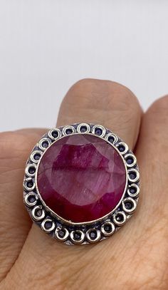 Vintage Raw Pink Ruby Deco Silver Cocktail Ring https://www.etsy.com/listing/1265198696/vintage-raw-pink-ruby-deco-silver?utm_source=crowdfire&utm_medium=api&utm_campaign=api Cocktail Vintage, Raw Ruby, Boho Trends, Silver Cocktail, Vintage Jewelry Sets, Pink Ruby, 925 Sterling Silver Earrings, Cocktail Ring, Gmail Com