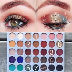 Jaclyn Hill Palette Looks, Jaclyn Hill Makeup, Jaclyn Hill Eyeshadow Palette, Eyeshadow Tips, Morphe Palette, Jaclyn Hill Palette, Morphe Brushes, Jaclyn Hill