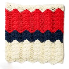 Free Easy Crochet Afghans/Blankets Pattern For CharityBig slices of color make this feather and fan crochet blanket really pop. This project begins with your imagination and the comfort and luxury of Caron Simply Soft yarn. Grab this specimen of patriotic beauty to keep you warm on cool summer nights. Afghan Patterns Free, Ripple Crochet Blanket, Ripple Crochet, Crochet Afghan Patterns, Crochet Ripple Blanket, Crochet Blanket Pattern Easy, Crochet Afghan Patterns Free, Easy Crochet Blanket, Crochet Blanket Pattern