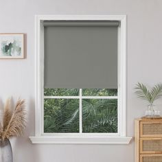 Joydeco Custom Classic Blackout Roller Shades - Joydeco Cordless Roller Shade, Window Roller Shades, Blackout Roller Shades, Total Darkness, Blackout Roller Blinds, Peaceful Home, Hanging System, Stylish Living Room, Roller Shades