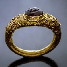 Ancient Roman Garnet Intaglio Gold Ring For Sale at 1stDibs | ancient rings, ancient roman rings, ancient rings for sale Ancient Roman Jewelry, Ancient Jewels, Grandmother Jewelry, Bijoux Art Nouveau, Roman Jewelry, Ancient Jewellery, Long Pearl Necklaces, Historical Jewellery, Medieval Jewelry