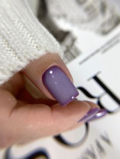 February Nails, Dipped Nails, Fabulous Nails, Chic Nails, Fancy Nails, Purple Nails, Square Nails