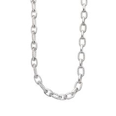 Monica Rich Kosann Jewelry, Marco Bicego Jewelry, Design Aesthetics, Sterling Silver Jewelry Handmade, Link Chain Necklace, Womens Wedding Bands, White Gold Band, Diamond Design, Chain Link Necklace