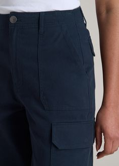 About Our Straight Leg Cargo Chino Pants for Tall Women The style and utility of a cargo pant meets an extra-long inseam on these chinos for tall women. Designed specifically for ladies from 5’9 to 6’6, they have a high rise and a straight leg that creates a modern, flattering fit. These women’s tall pants are made with stretch-infused cotton that’s been pre-washed and shrinkage controlled to make sure the silhouette stays perfect. Store everything you need for a day on the go with plenty of poc Utility Chinos With Side Pockets, Utility Chinos With Tapered Leg And Side Pockets, Utility Style Tapered Leg Chinos With Side Pockets, Utility Tapered Leg Chinos With Side Pockets, Utility Chinos With Cargo Pockets, Full Length Cotton Chinos With Cargo Pockets, Full-length Cotton Chinos With Cargo Pockets, Utility Chinos With Hip Pockets, Utility Cargo Pants With Welt Pockets