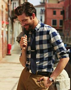 2014 Trends, Gingham Shirt, Gentleman Style, Mens Spring, Well Dressed