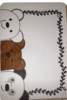 a panda bear with two bears on it's back, and one is holding the other