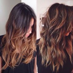 Long Choppy Layers Thick Hair, Shaggy Long Hair Choppy Layers, Long Hair Color Ideas, Ombre Wavy Hair, Haircuts For Long Hair With Layers, Blending Gray Hair, Long Hair Color, Hair 2024