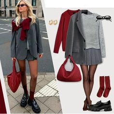 Paolo Masi Red Woven Flower Bag Hobo Fashion Winter Outfits, Winter Fashion Outfits Casual, Fall Outfit Ideas, Trendy Fall Outfits, Classy Work Outfits, Flower Bag, Modieuze Outfits, Trendy Fall