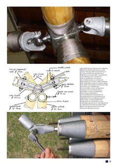 two pictures showing different types of tools