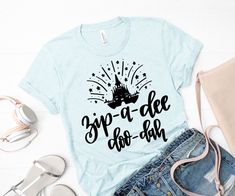 Disney shirt for women, Disney shirt, Splash mountain shirt, Zip a dee doo dah shirt, Disneyworld sh Disney Shirt For Women, Disney Mom Shirt, Cinderella Shirt, Disney Vacation Shirts, Disney World Outfits, Princess Shirt, Disney Mom, Womens Disney Shirts