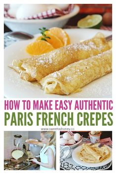 how to make easy authentic paris french crepes