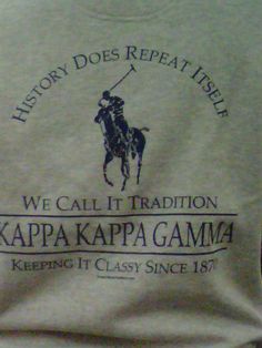 a t - shirt that says, we call it traditional kapa kapa gama keeping it classy since 1971