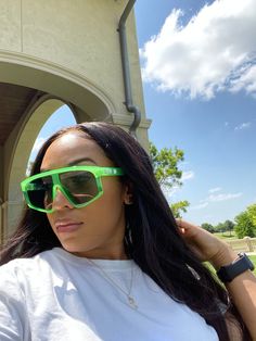 Accessorize any outfit with our most loved fashion sunglasses. Make heads turn in these. Oakley Sunglasses, Fashion Sunglasses, Turn Ons, Sunglasses, Green