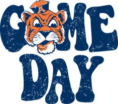 GAME DAY TEE- Auburn Tigers-Graphic Tops-Dear Me Southern Boutique, located in DeRidder, Louisiana Collegiate Mascot T-shirt For Game Day, Education Stickers, Pink Bday, Bday Nails, Senior Stuff, Tiki Bar Decor, Cup Designs, Cowboys Football, Cute Shirt Designs