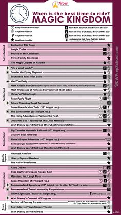 a pink and white poster with the words when is the best time to ride?