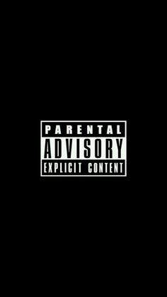 the logo for parental advisory explicit content