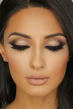 Makeup Cantik, Make Up Designs, Wedding Eyes, Wedding Hairstyles And Makeup, Wedding Eye Makeup, Wedding Makeup Tips, Braut Make-up