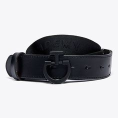 Black Leather Belt With Logo Strap, Elastic Belt, Horse Riding, Belt Size, Black Belt, Elastic, High Quality, Leather, Black