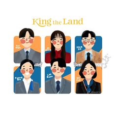 the king and i characters are in different avatars for each character's name