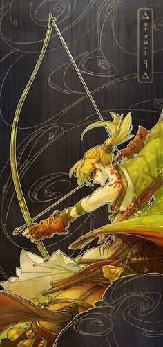 Samurai Archer, Hot Link, Road Art, Zelda Breath, Naha