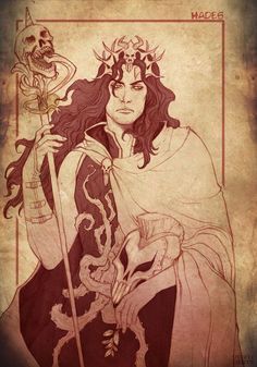 Mythical Gods, Hades Greek Mythology, Sacred Masculine, Roman Gods, Greek Gods And Goddesses, Hades And Persephone