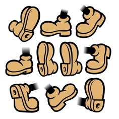 Step By Step Kaws Painting, Cut Out Animation, Shoe Template, Cartoon Body, Cartoon Shoes, Time Drawing, Human Anatomy Drawing, Drawing Cartoon Characters