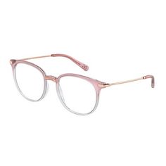 These Dolce & Gabbana DG 5071 3303 womens phantos eyeglasses, feature a pink pastel gradient plastic & metal frame and logo stamped demo lenses lenses. Size and dimensions for the Dolce & Gabbana model DG 5071 are lens 50mm x bridge 19mm x temple 140mm. This frame will come with Dolce & Gabbana box, case, cloth and paperwork, and they can be fitted with your prescription by your eye doctor. Dolce And Gabbana Glasses, Fabric Eyeglass Cases, Pastel Gradient, Men's Optical, Dolce Gabbana Sunglasses, Pink Sunglasses, Pink Pastel, Eyeglass Case, Logo Stamp