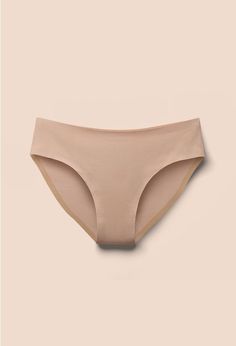 Shaping Briefs With Soft Touch, Shaping Briefs With Moderate Coverage, Beige No-show Shapewear With Soft Touch, Beige No-show Soft Touch Shapewear, Solid Color Briefs With Minimal Stretch, Beige Soft Touch Intimate Briefs, No-show Micro-elastic Shapewear With Soft Touch, Seamless Micro-elastic No-show Shapewear, Nude Panty