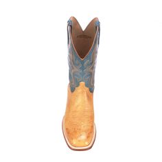 Cecil Exotic is a traditional horseman boot with true western style. The smooth ostrich vamps are completed with a stitched toe medallion and then complemented with the Cecil quarter stitch pattern and pull straps with an Abbott overlay. Double stitch welt construction. Leather sole. Handmade in Texas. French Toes, Lucchese Boots, Handcrafted Boots, Handmade Boot, Double Stitch, Leather Conditioner, Everyday Dresses, Western Style, Work Boots