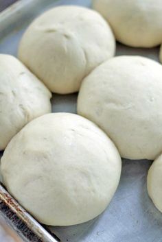 the doughnuts are ready to be baked in the oven