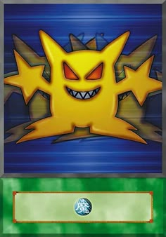 the pokemon card has been altered to look like it's from an old video game