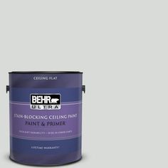 a purple paint can with the words behr ultra on it