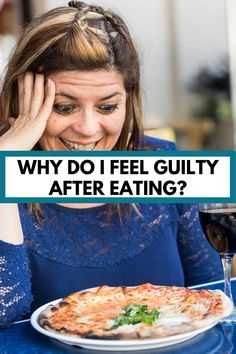 Food guilt is frustrating, but it's also harming your health. Learn what it is, what to do about it, and what to do instead. I Feel Guilty, Food Guilt, Extreme Food, Registered Dietitian Nutritionist, Food Rules, Diet Culture, Mindful Eating, Health Articles, Nutrition Tips