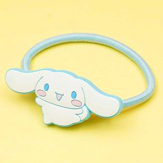 Add a dose of cuteness to your ponytail with this kawaii Cinnamoroll hair band! You can also wear it on your wrist as an accessory.  Product size: 45 x 4 mm Cute Blue Headband Hair Accessories, Cute Blue Headband For Gift, Cute Blue Adjustable Hair Accessories, Cute Adjustable Blue Hair Accessories, Cute Adjustable Hair Accessories For Gift, Cute White Adjustable Hair Accessories, Cute Adjustable White Hair Accessories, Cute Blue Hair Accessories For Gift, Cute Blue Hair Accessories For Gifts